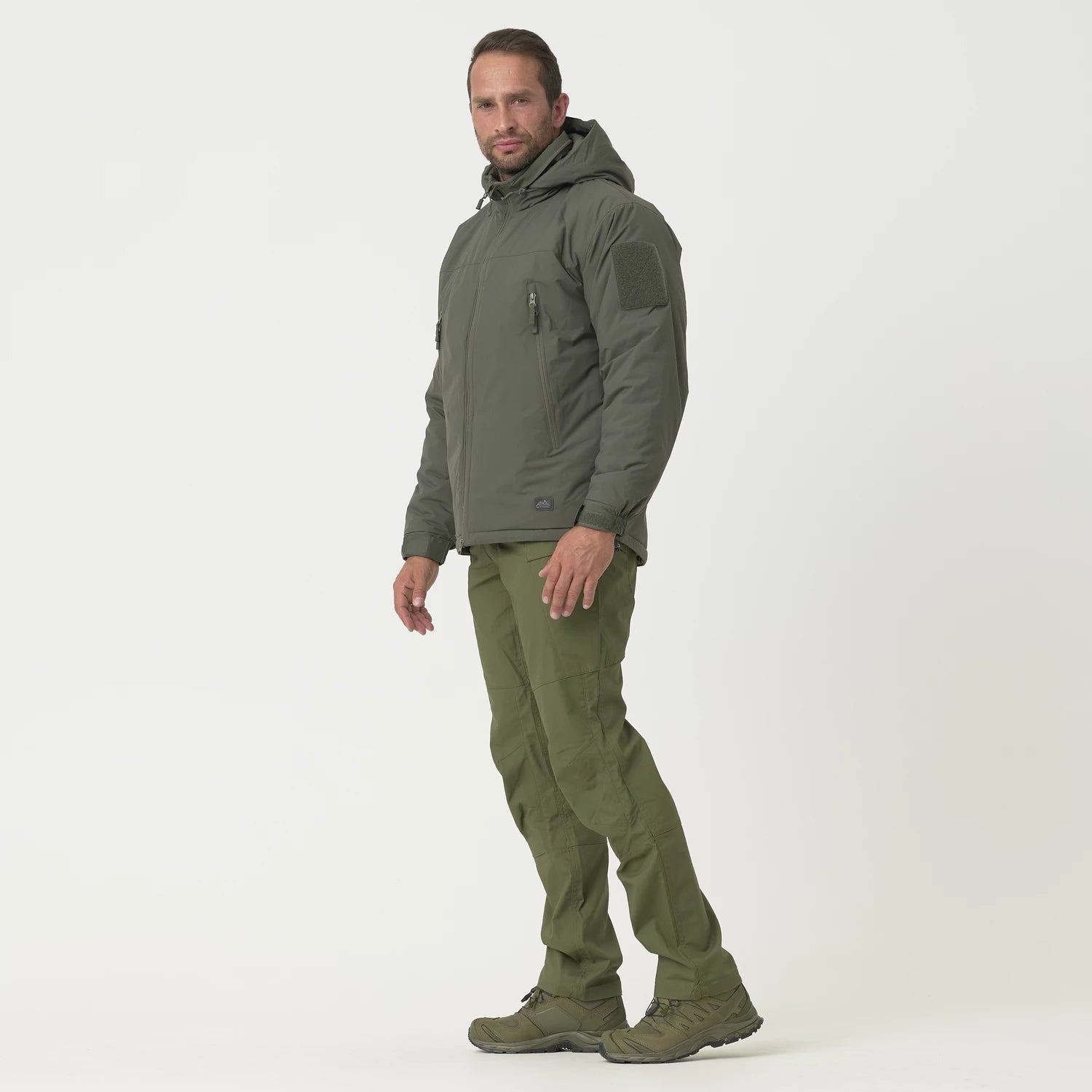 Helikon-Tex LEVEL 7 ľahká zimná bunda Climashield Apex 100g, Shadow Grey – detail 1