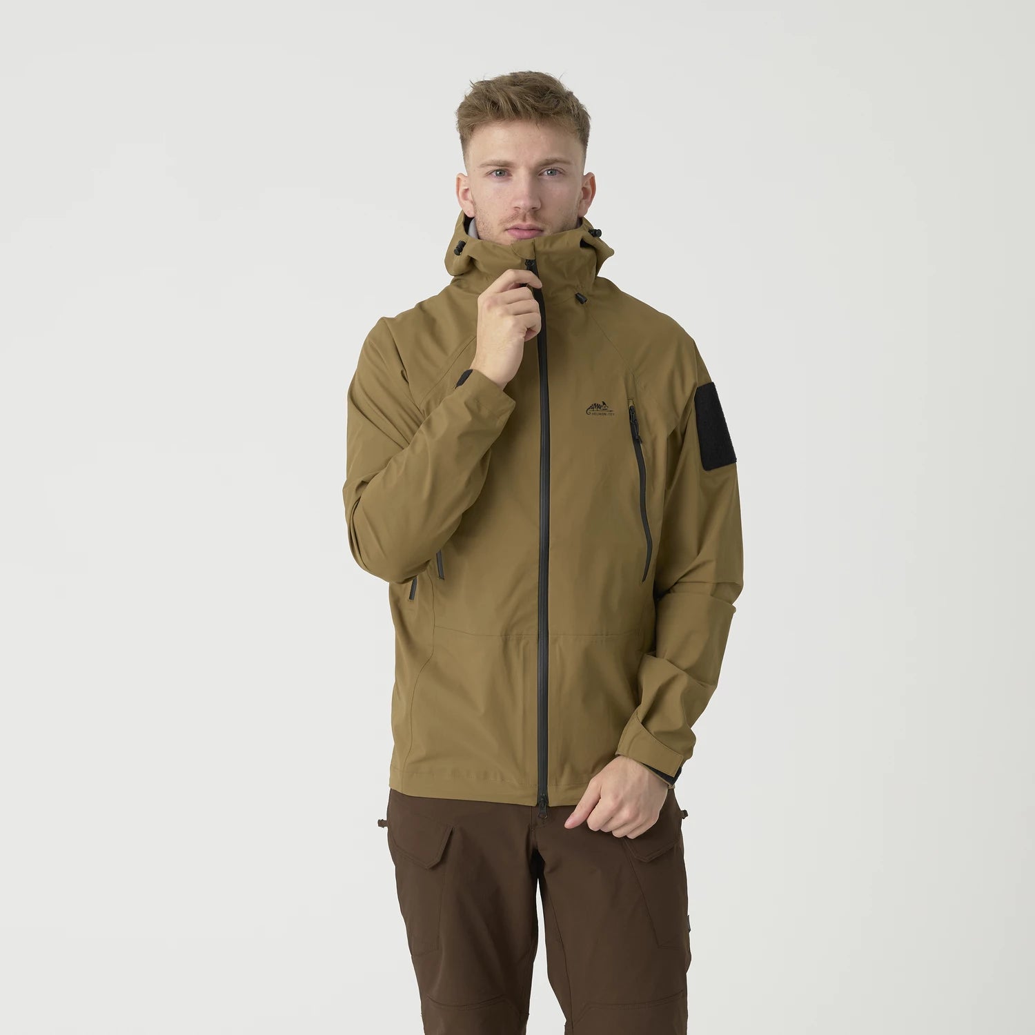 Helikon-Tex SQUALL Hardshell bunda TorrentStretch, Shadow Grey – detail 1