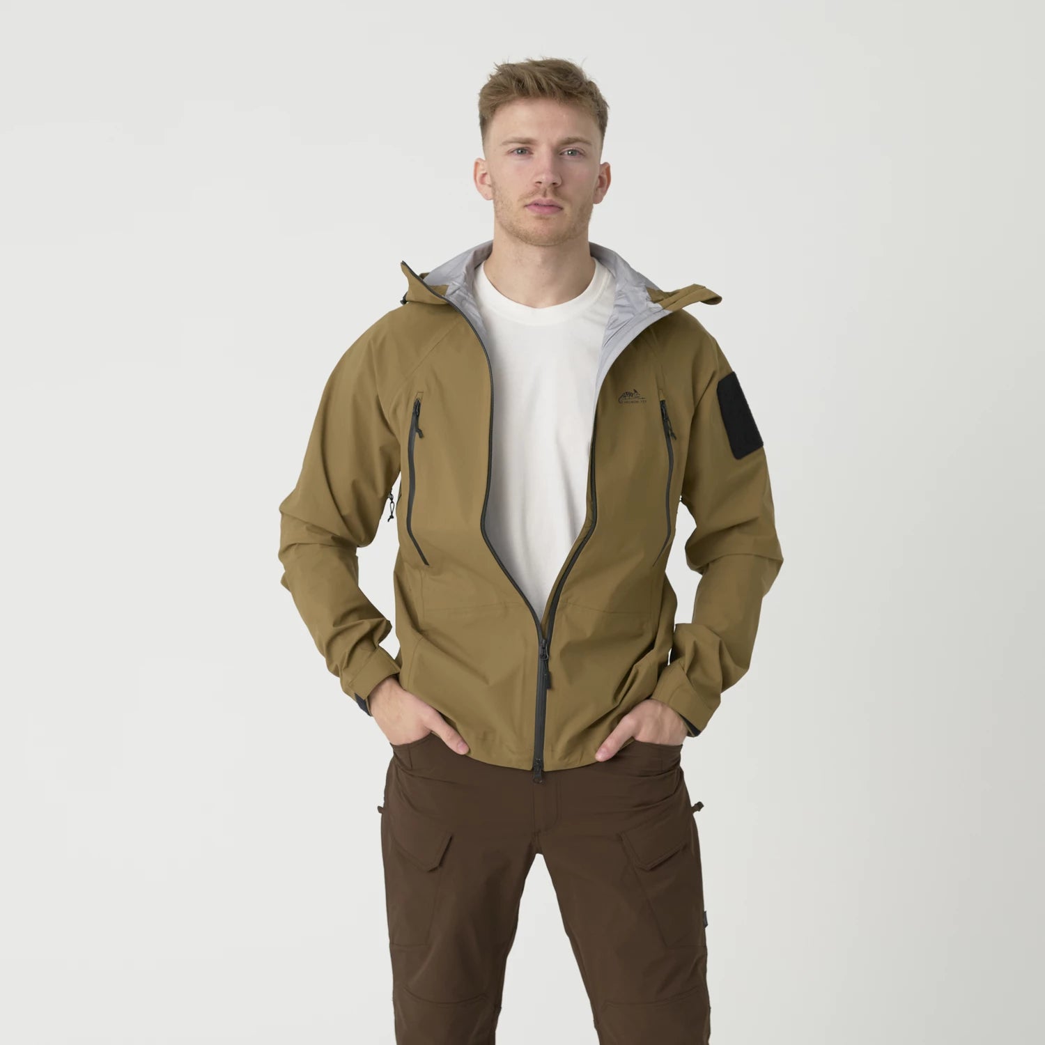 Helikon-Tex SQUALL Hardshell bunda TorrentStretch, Black – detail 2