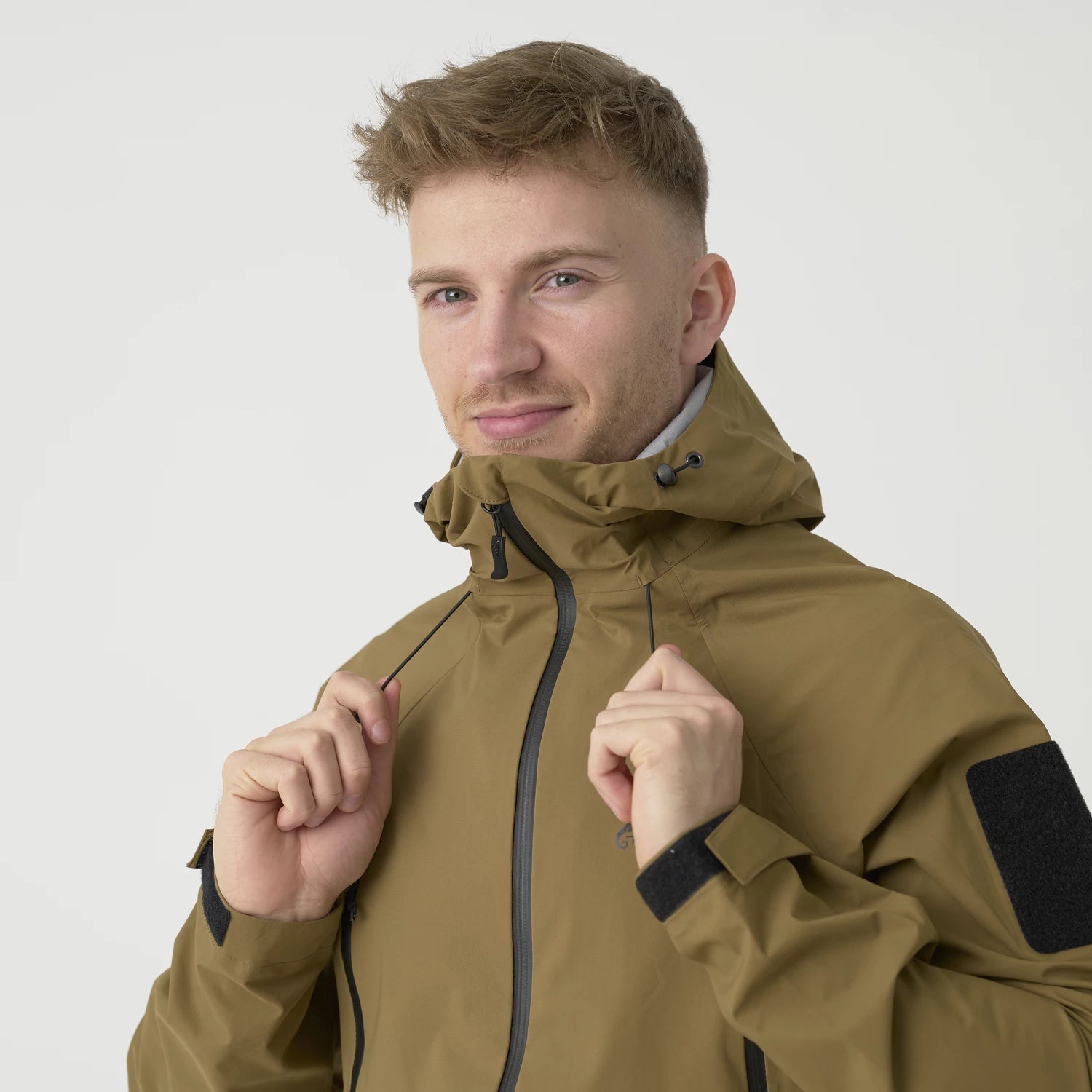 Helikon-Tex SQUALL Hardshell bunda TorrentStretch, Black – detail 6