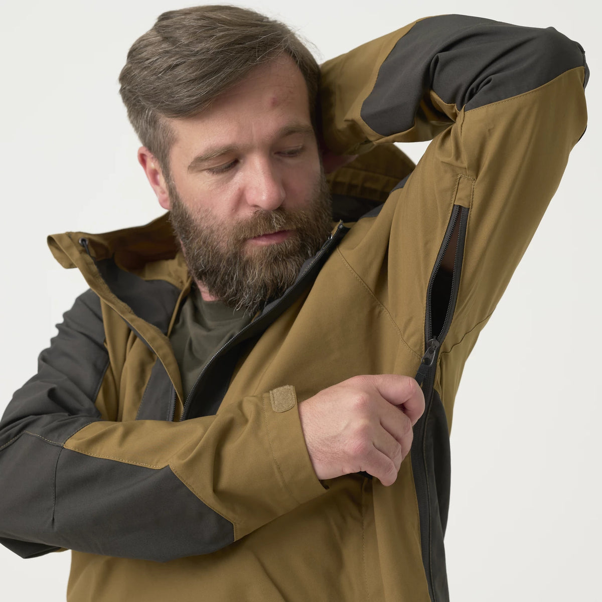 Helikon-Tex WOODSMAN Anorak bunda, Coyote – detail 4