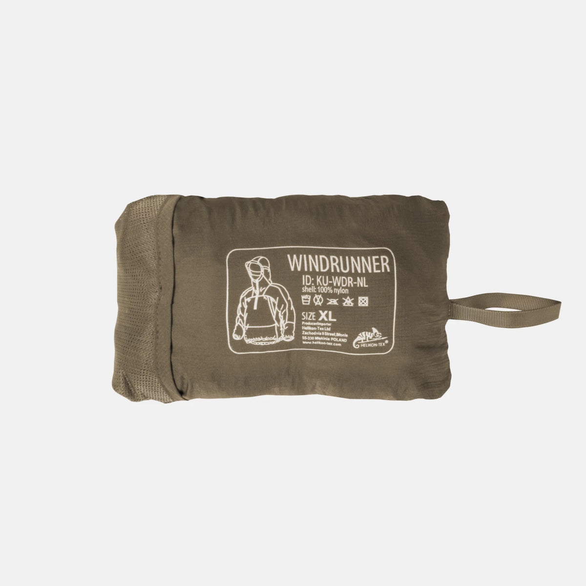 Helikon-Tex WINDRUNNER vetrovka WindPack Nylon, US Woodland – detail 7