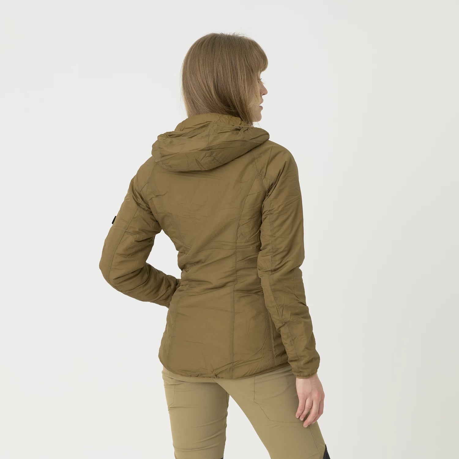 Helikon-Tex WOLFHOUND bunda dámska s kapucňou, US Woodland – detail 2