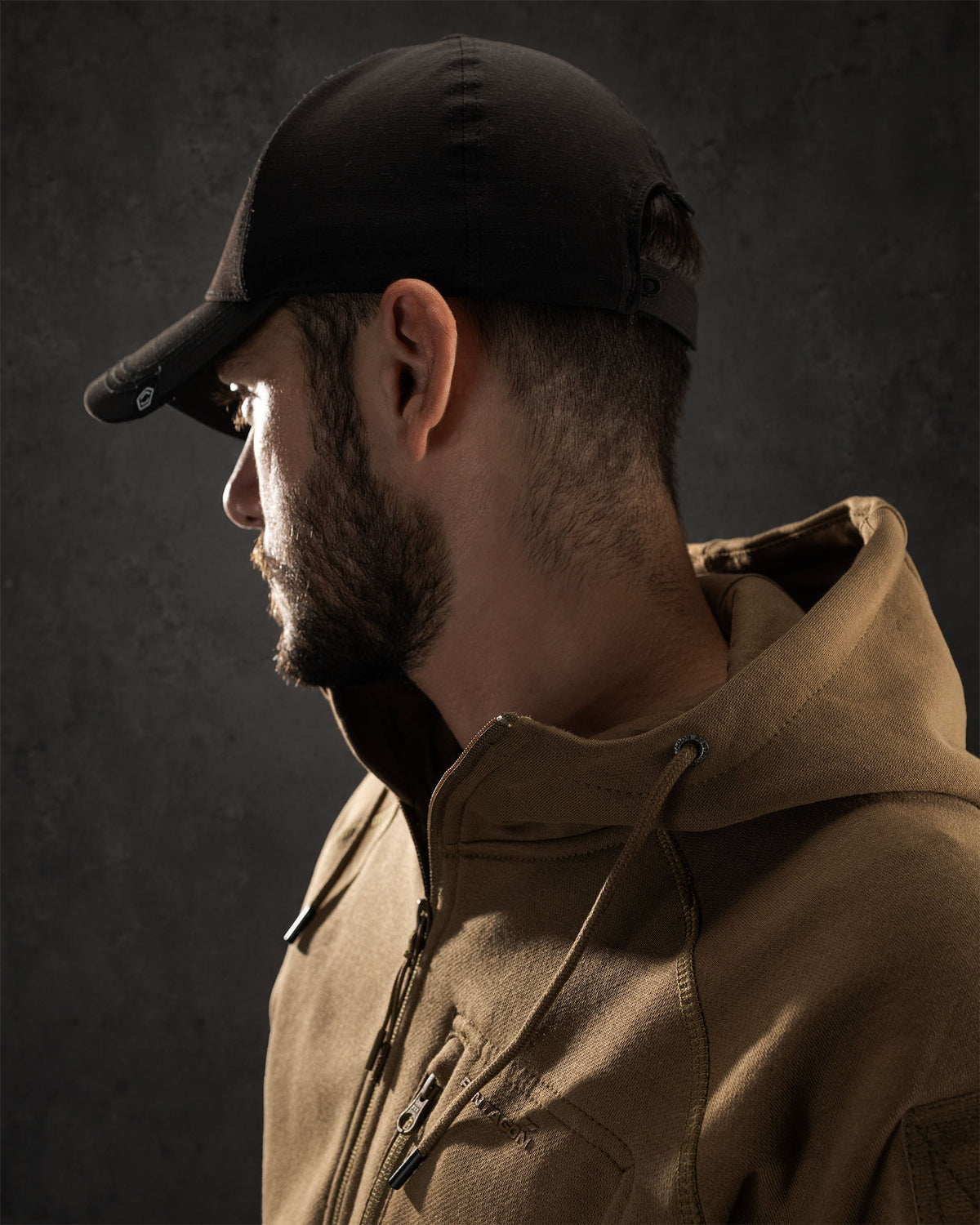 Pentagon Kapuzenpullover Leonidas 2.0, schwarz