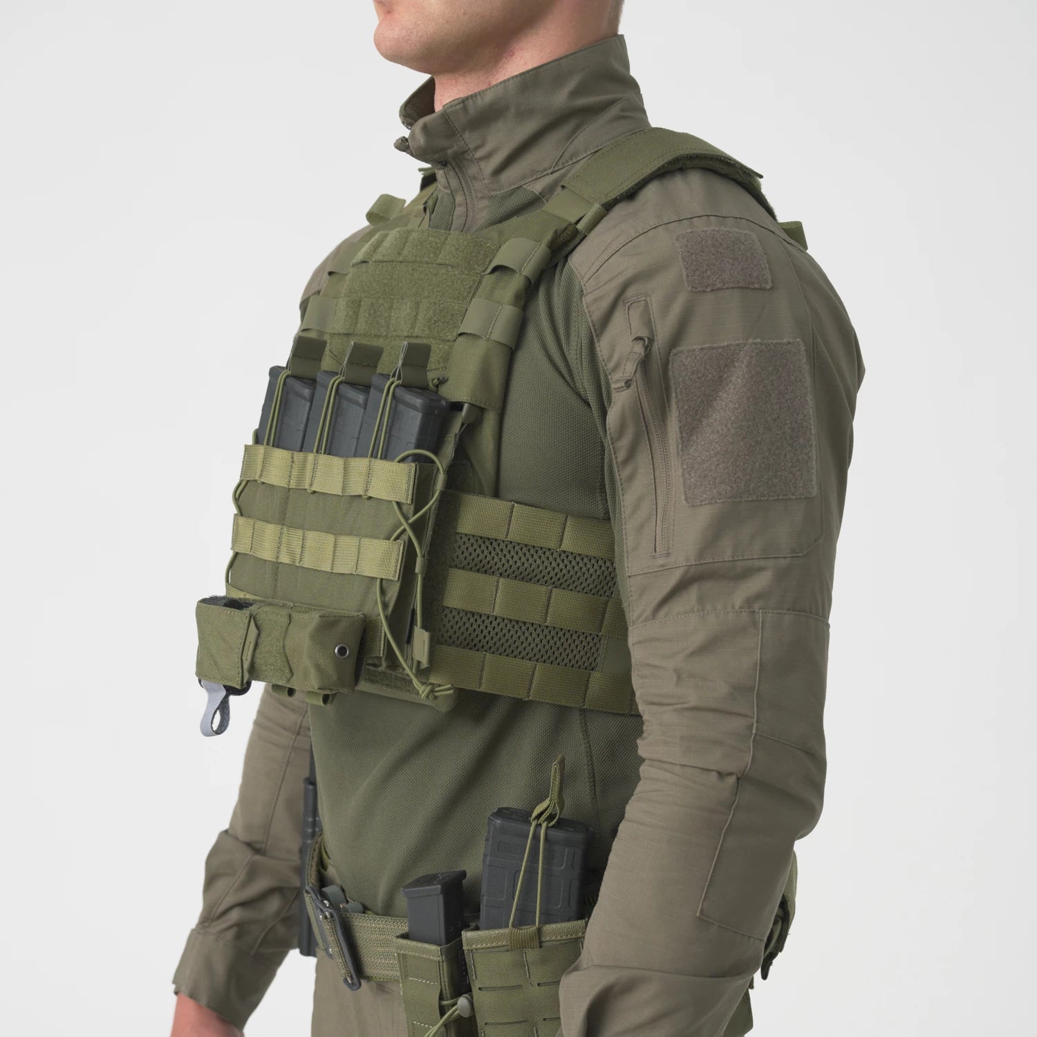 Helikon-Tex Guardian Cummerbund vesta taktická s MOLLE, Black – detail 1