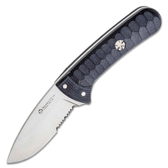 Maserin Sax 440C Saw Blade 19cm G10 Black