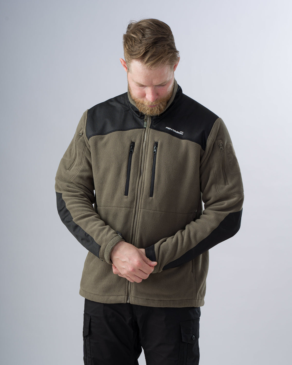 Pentagon Nestor Tactical flisasti pulover, temno siva