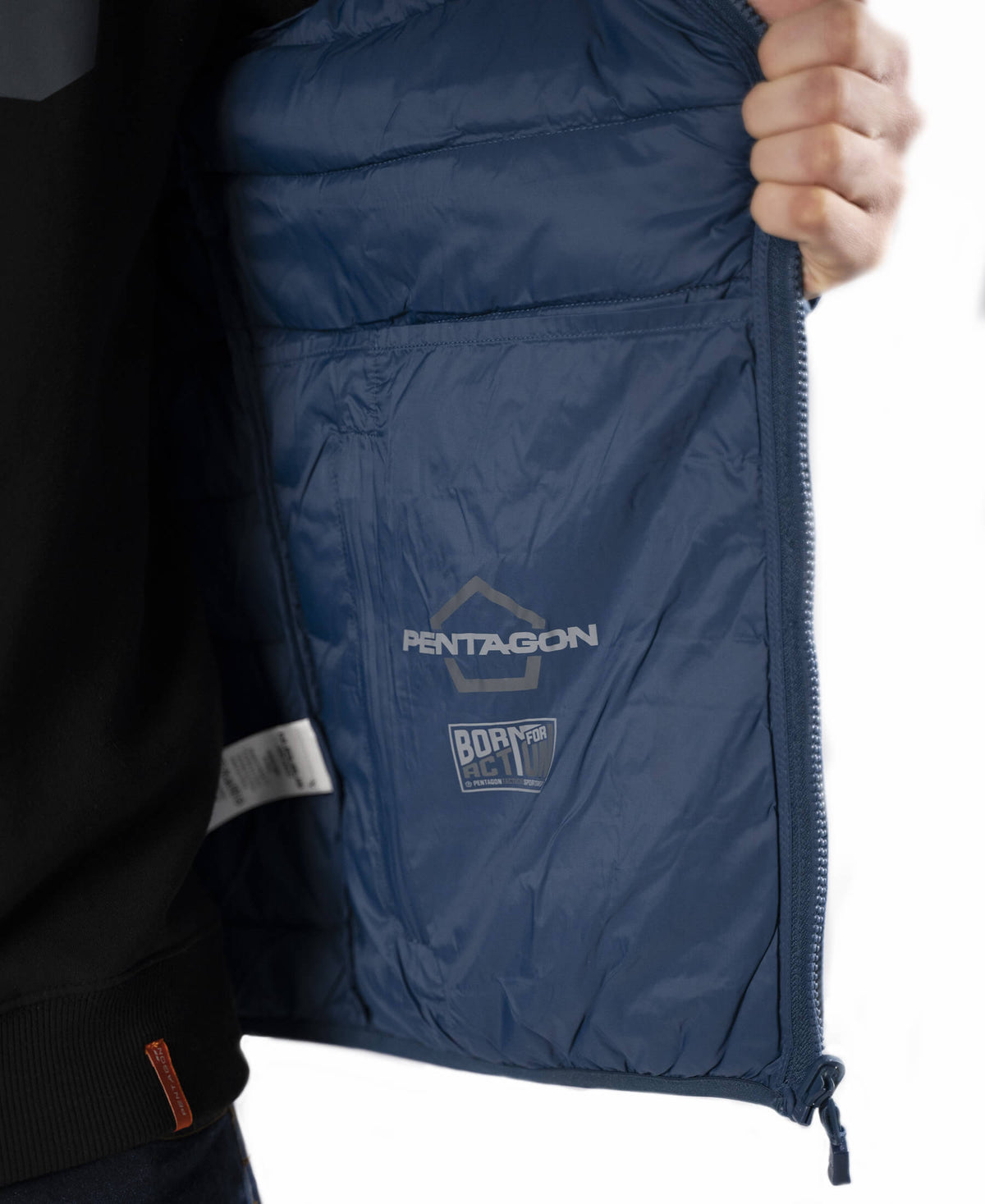 Pentagon Nucleus Herren-Übergangsjacke, cinder grey