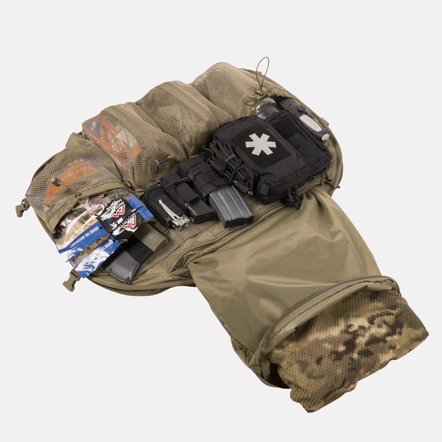 Helikon-Tex Bail Out Bag batoh, coyote, 25l – detail 5