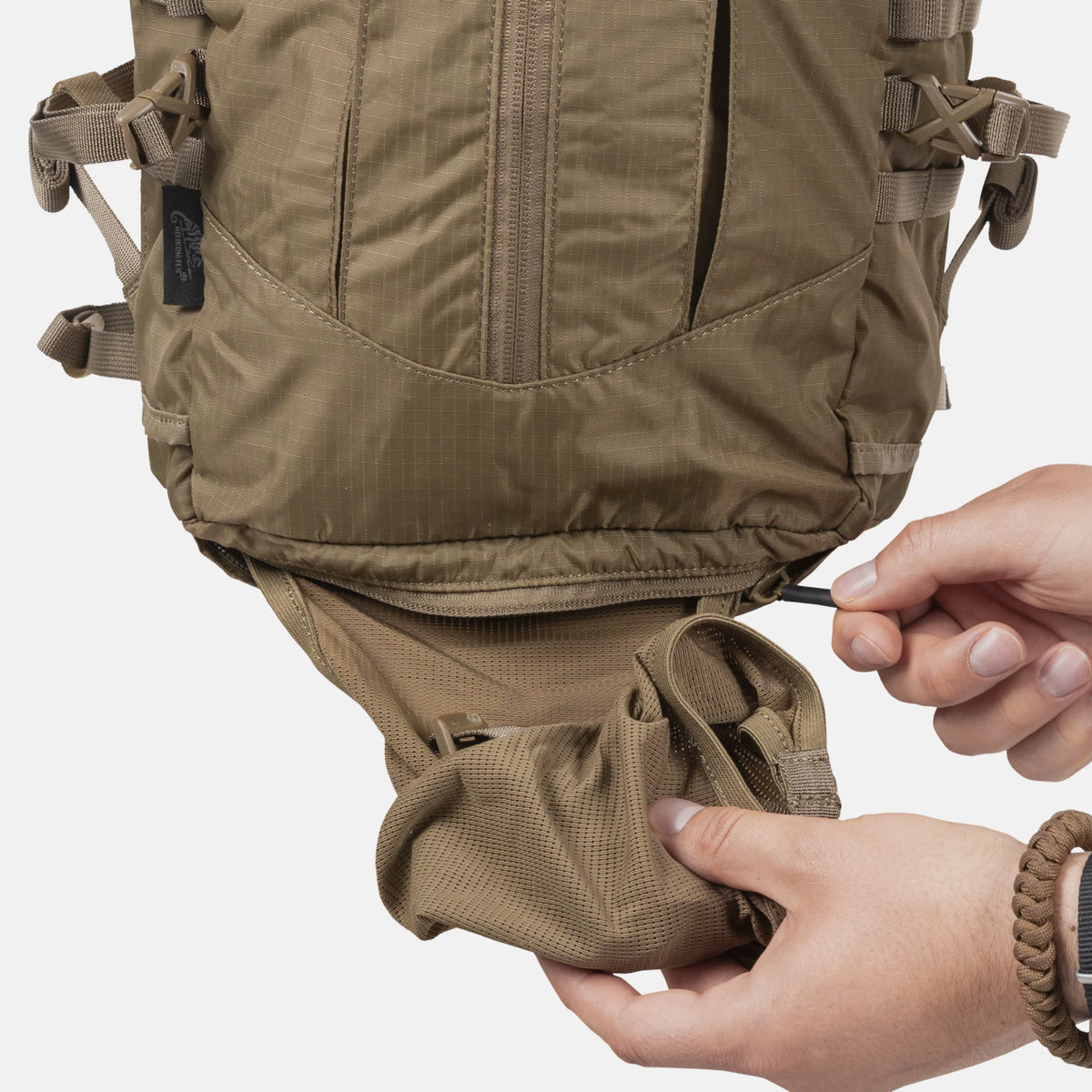 Helikon-Tex Groundhog batoh, Shadow Grey – detail 9