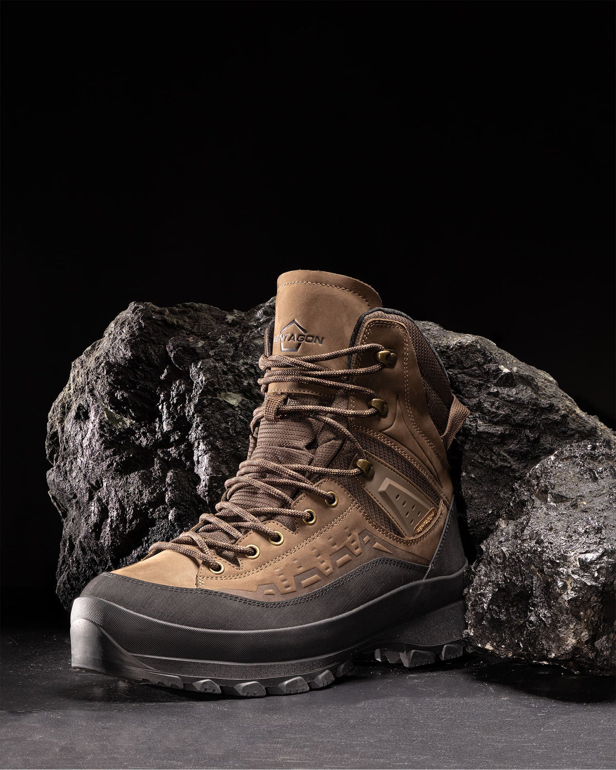 Pentagon Predator Bergsteigerschuhe 8", Braun