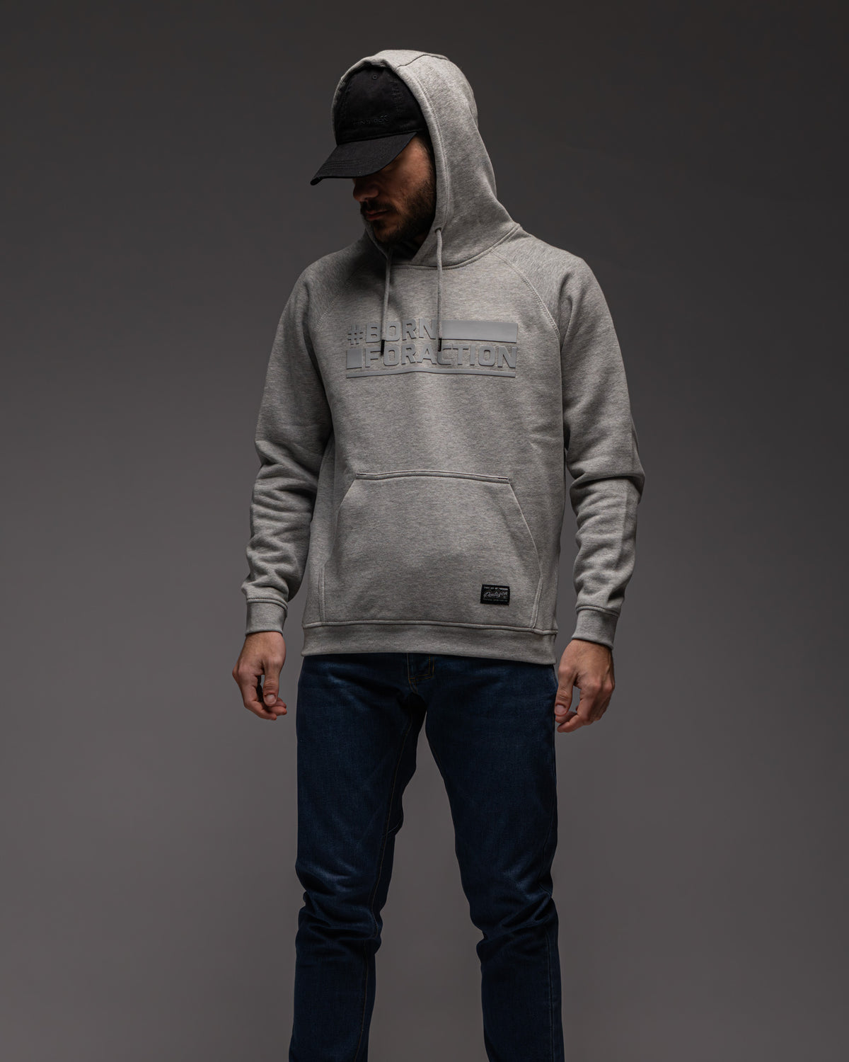 Pentagon Kapuzenpullover Born For Action, camo green