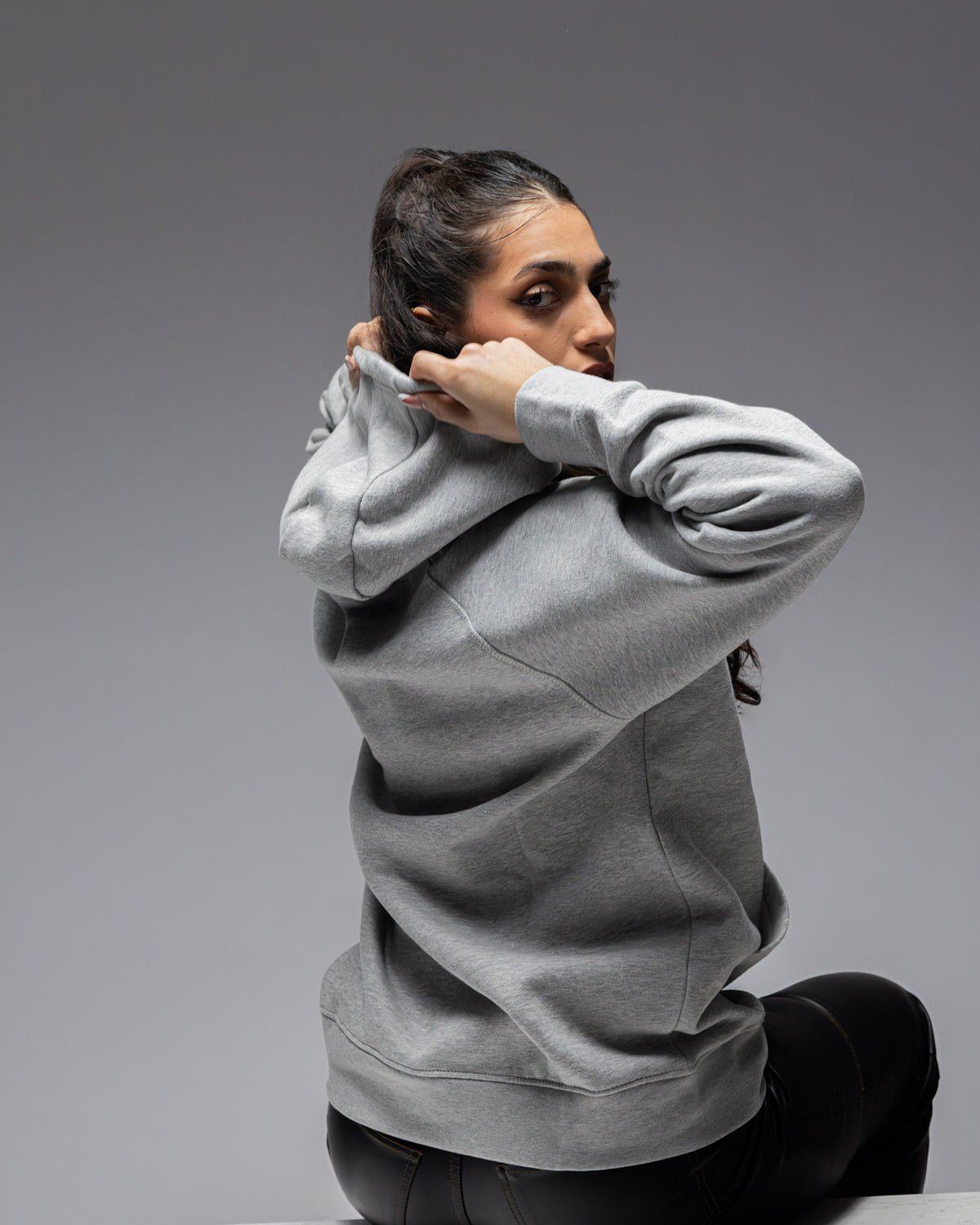 Pentagon Kapuzenpullover Born For Action, cinder grey