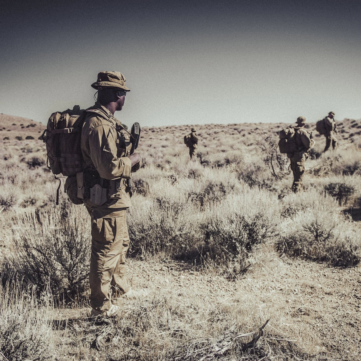 Helikon-Tex BDU Mk2 nohavice, Shadow Grey – v použití 1