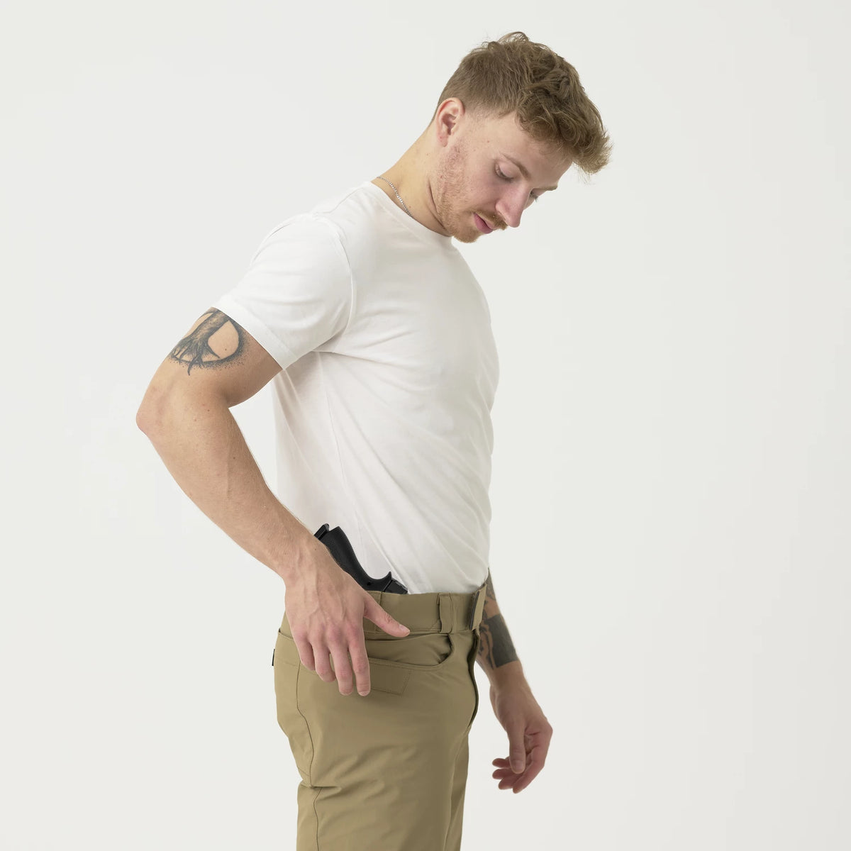 Helikon-Tex COVERT nohavice VersaStretch taktické Versa Stretch, Mud Brown – detail 8