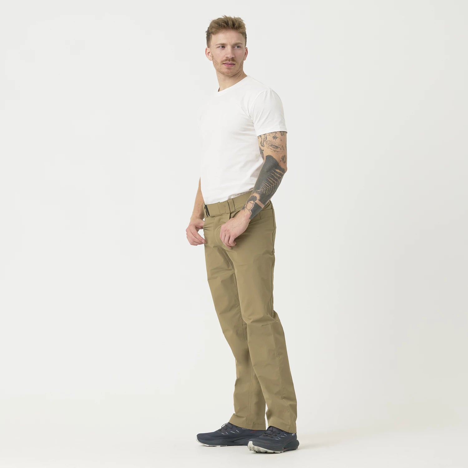Helikon-Tex COVERT nohavice VersaStretch taktické Versa Stretch Lite, Khaki – detail 1