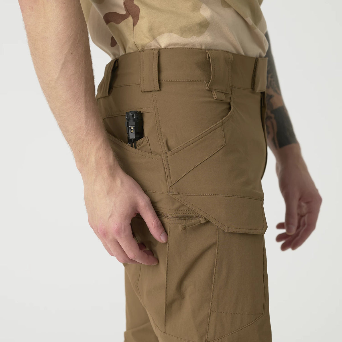 Helikon-Tex OTP nohavice VersaStretch taktické Outdoorové Versa Stretch, Shadow Grey – detail 11