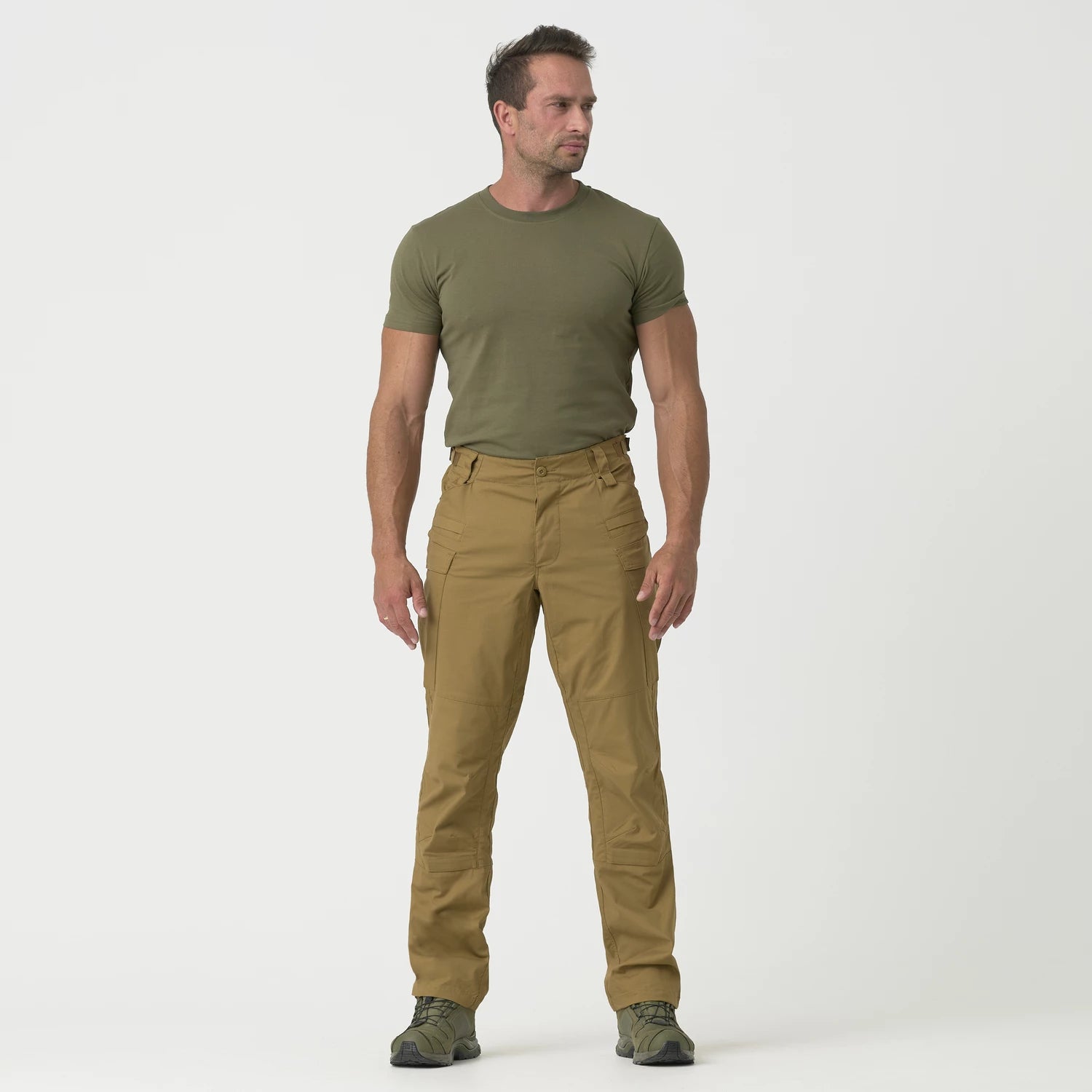 Helikon-Tex SFU NEXT Mk2 nohavice PolyCotton Stretch Ripstop, PL Woodland – detail 1