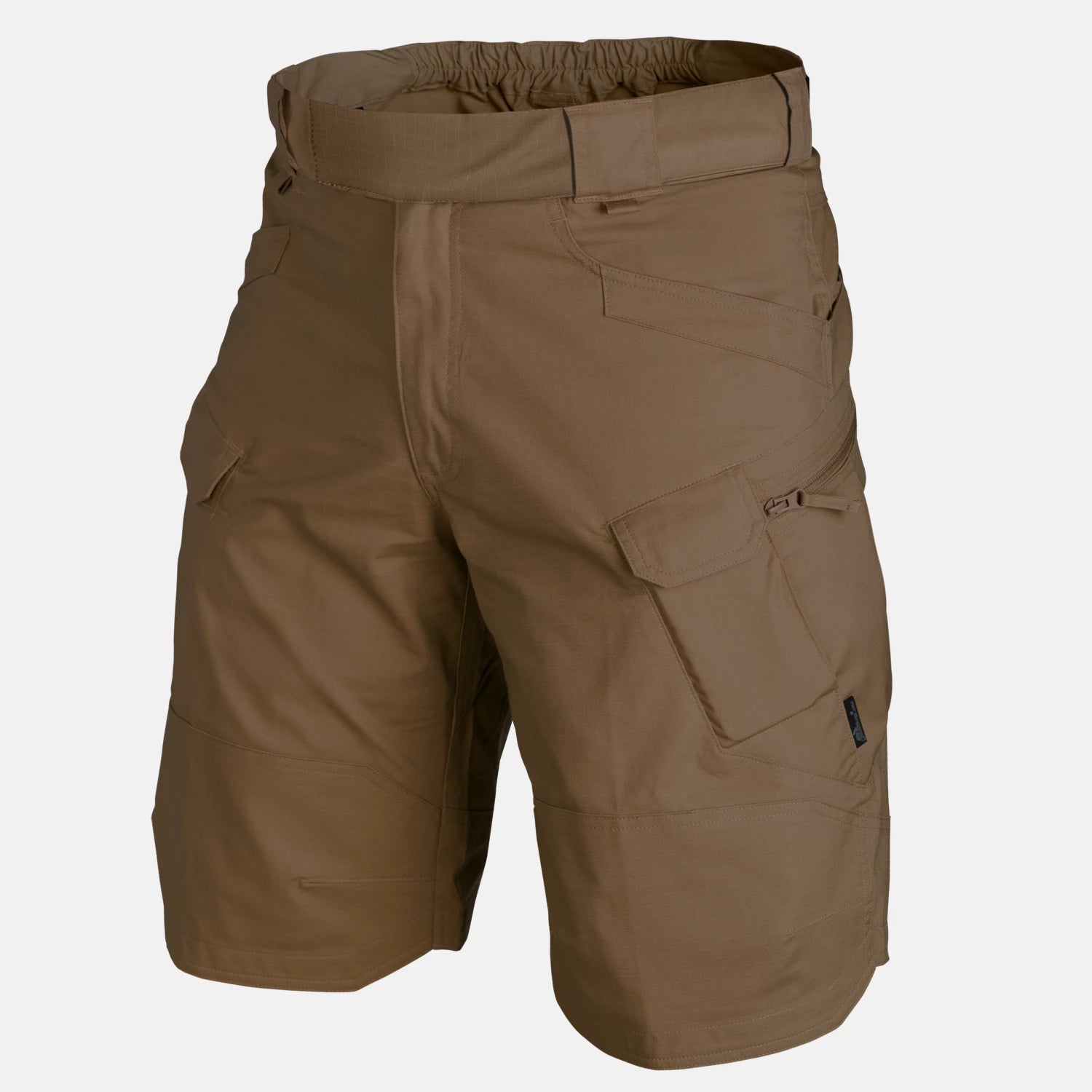 Helikon-Tex Urban Tactical 11" krátke nohavice Rip-Stop polycotton, mud brown – detail