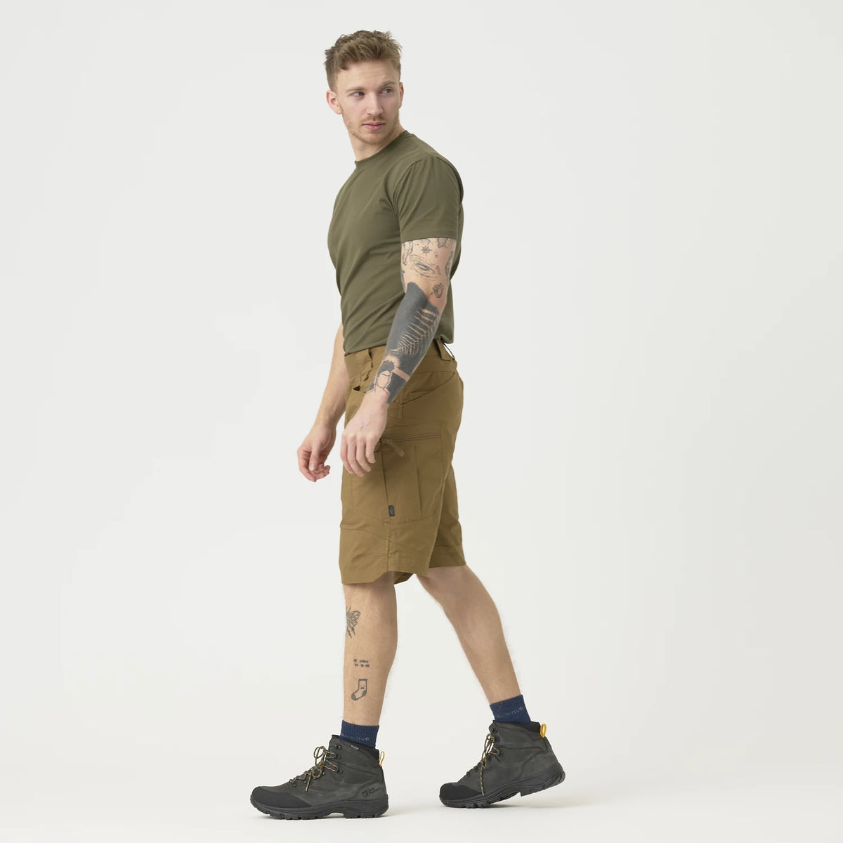 Helikon-Tex Urban Tactical krátke nohavice Rip-Stop polycotton 11", Olive Drab – detail 1