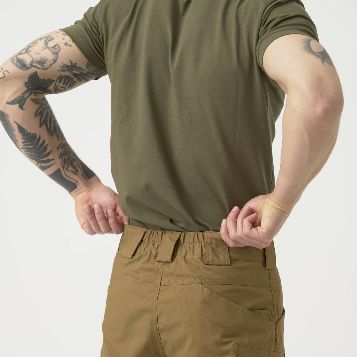 Helikon-Tex Urban Tactical 11" krátke nohavice Rip-Stop polycotton, Crimson Sky/Ash Grey – detail 7
