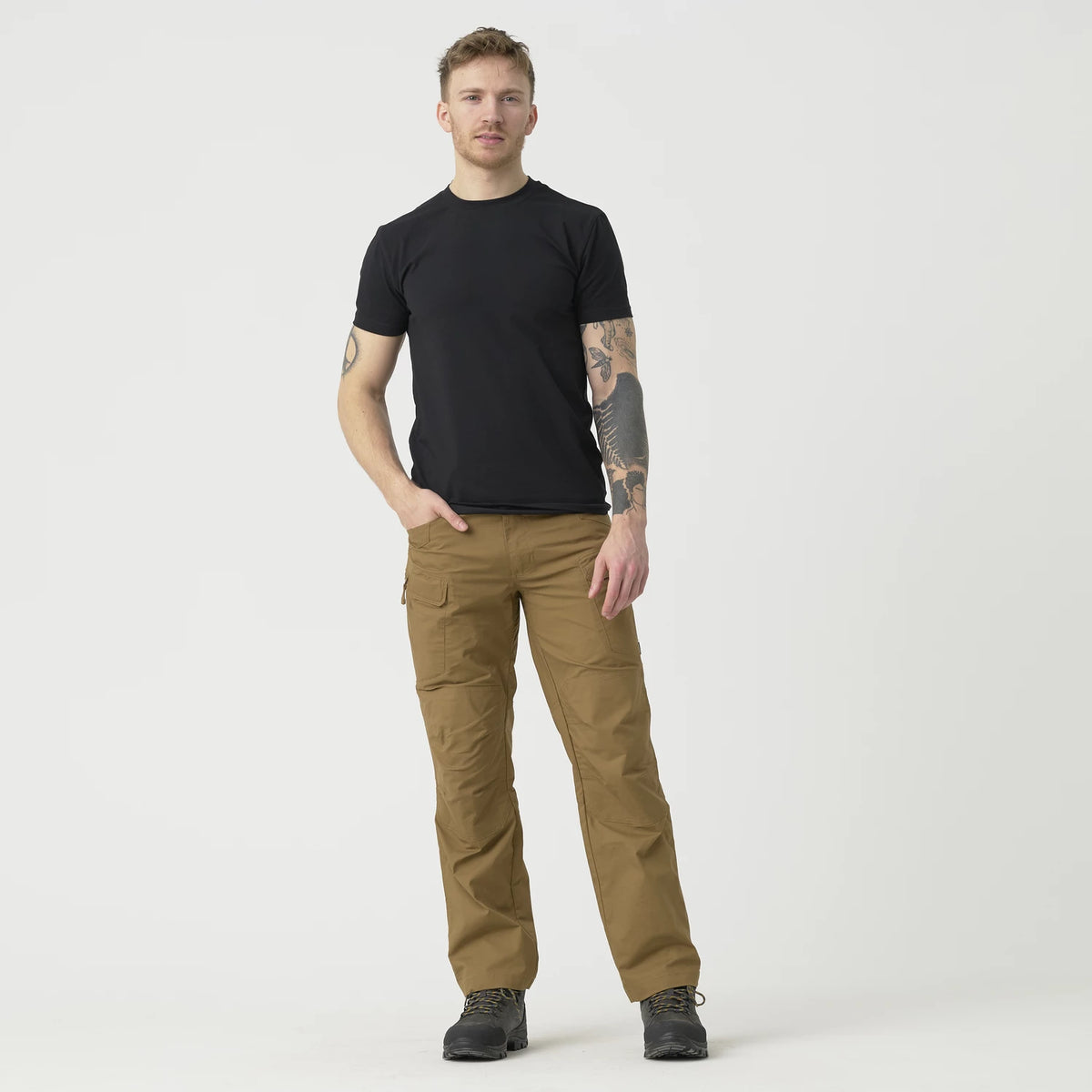 Helikon-Tex UTP nohavice taktické PolyCotton Ripstop, RAL 7013 – detail 1