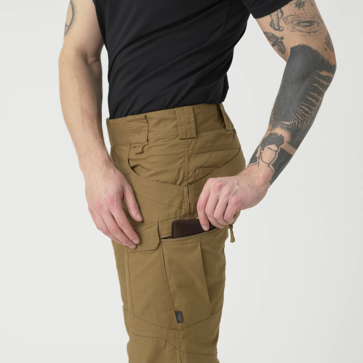 Helikon-Tex Urban Tactical nohavice Rip-Stop polycotton, Mud Brown – detail 6