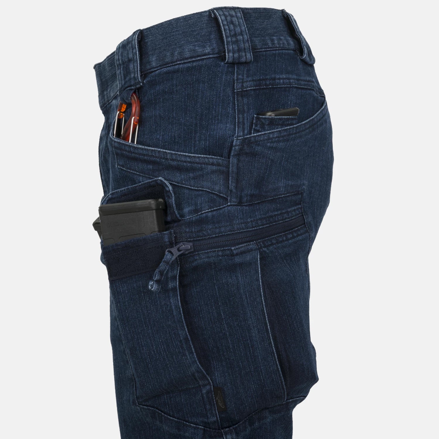 Helikon-Tex UTS krátke nohavice taktické 8.5" - Denim Stretch - Marine Blue – detail 2