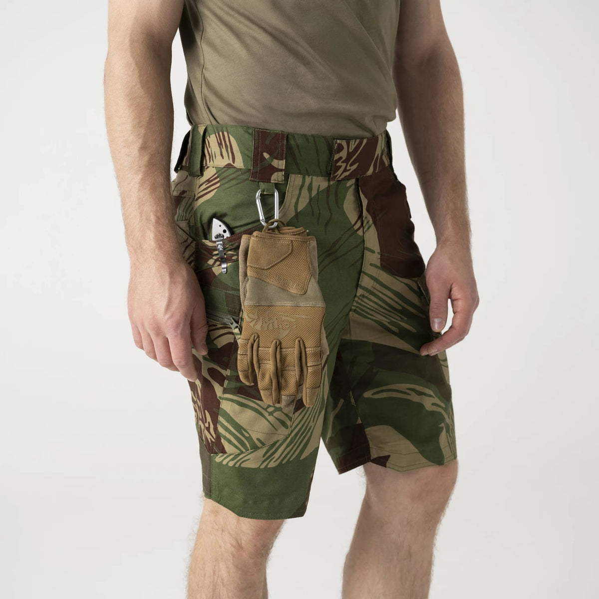 Helikon-Tex UTS Urban Tactical Shorts šortky taktické 8.5", khaki – detail 1