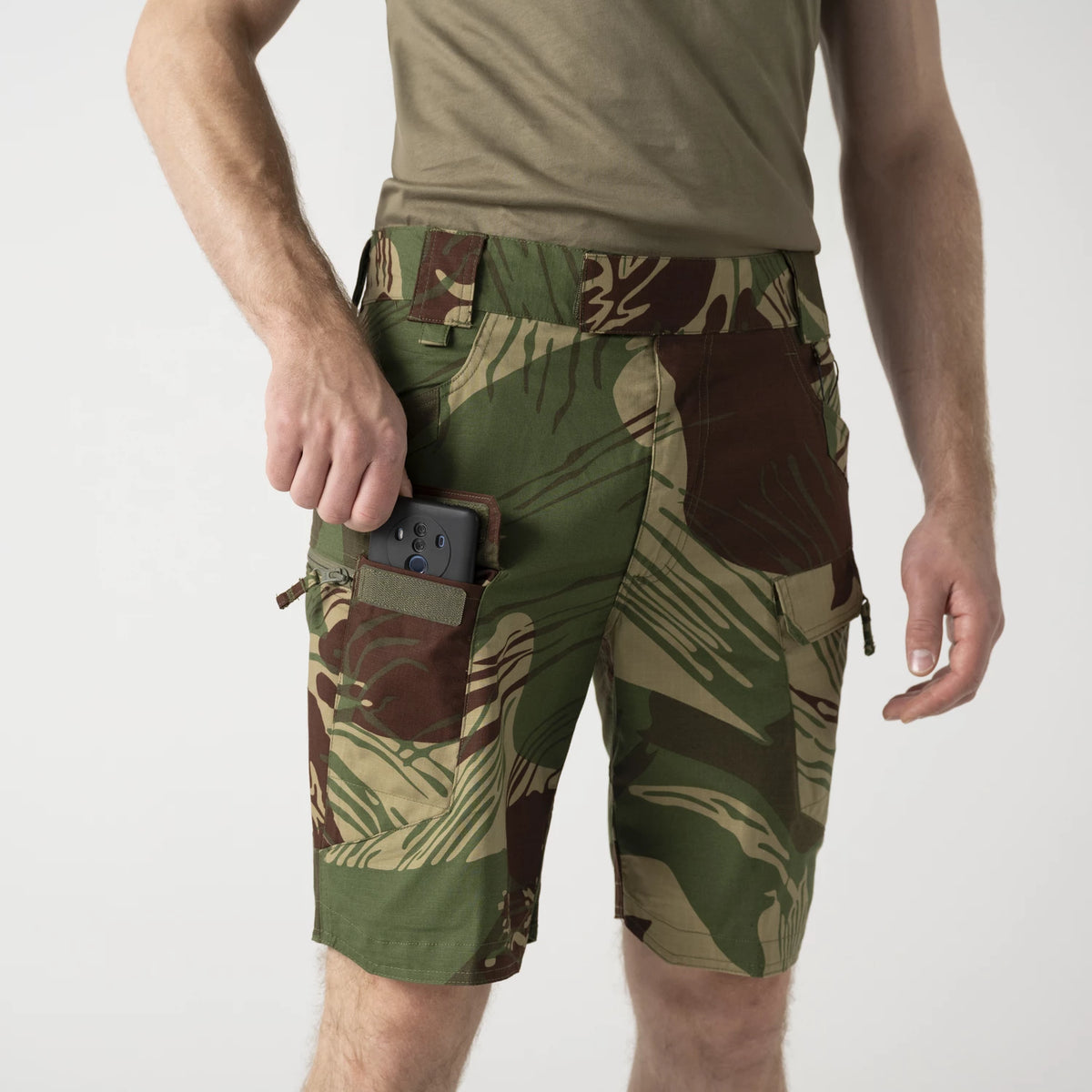 Helikon-Tex UTS Urban Tactical Shorts šortky taktické 8.5", khaki – detail 3