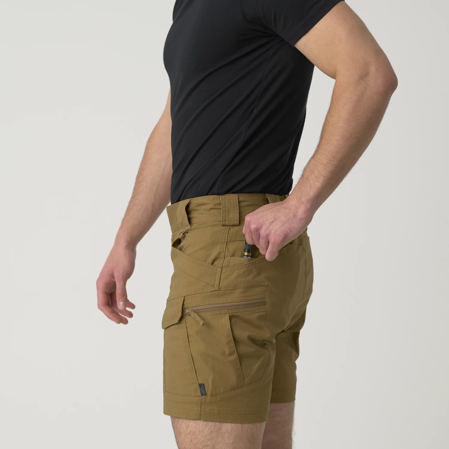 Helikon-Tex UTS 6" krátke nohavice, Coyote – detail 5