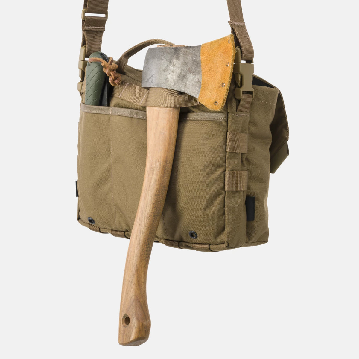 Helikon-Tex CLAYMORE taška Cordura, zemito hnedá/hlinená – detail 6