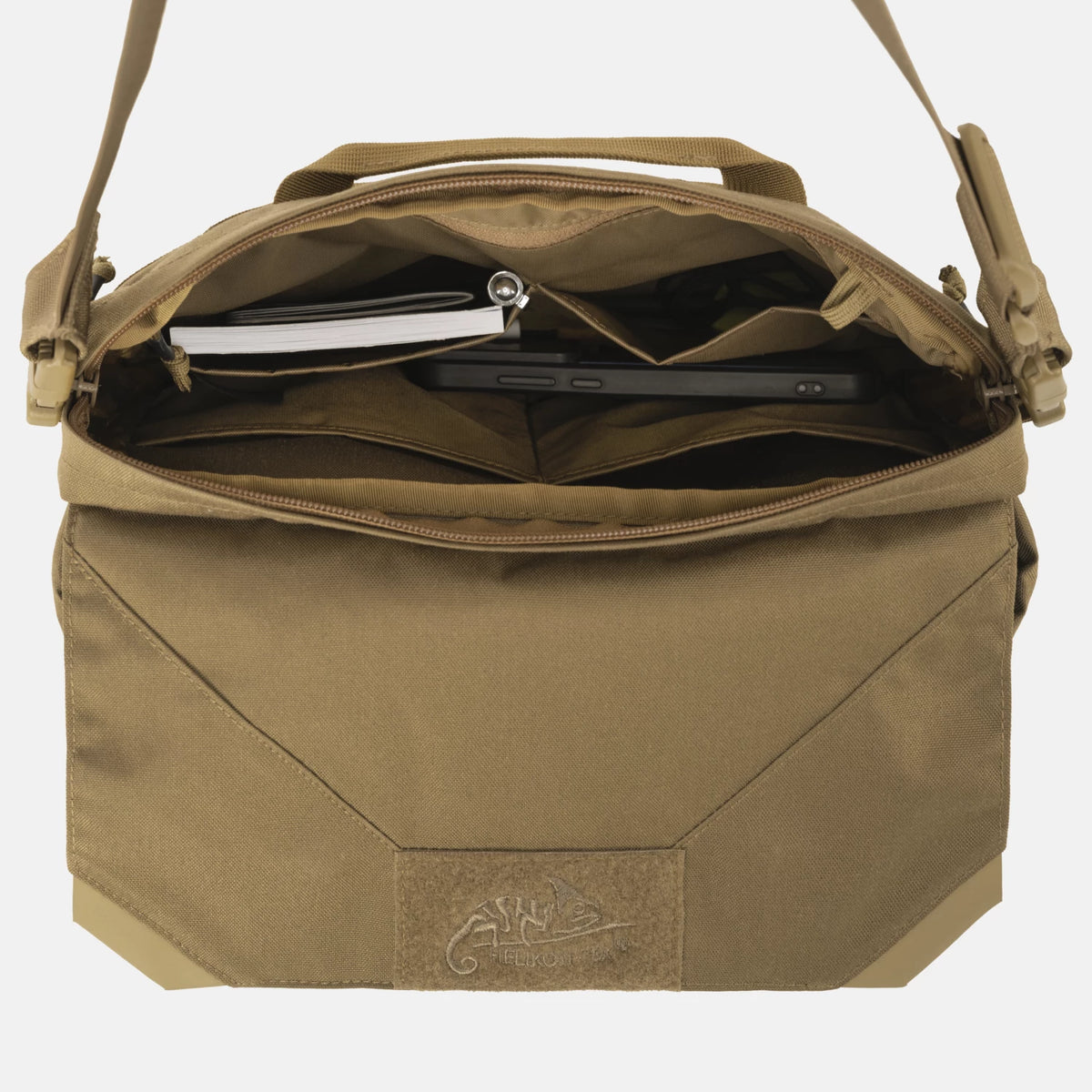 Helikon-Tex CLAYMORE taška Cordura, zemito hnedá/hlinená – detail 7
