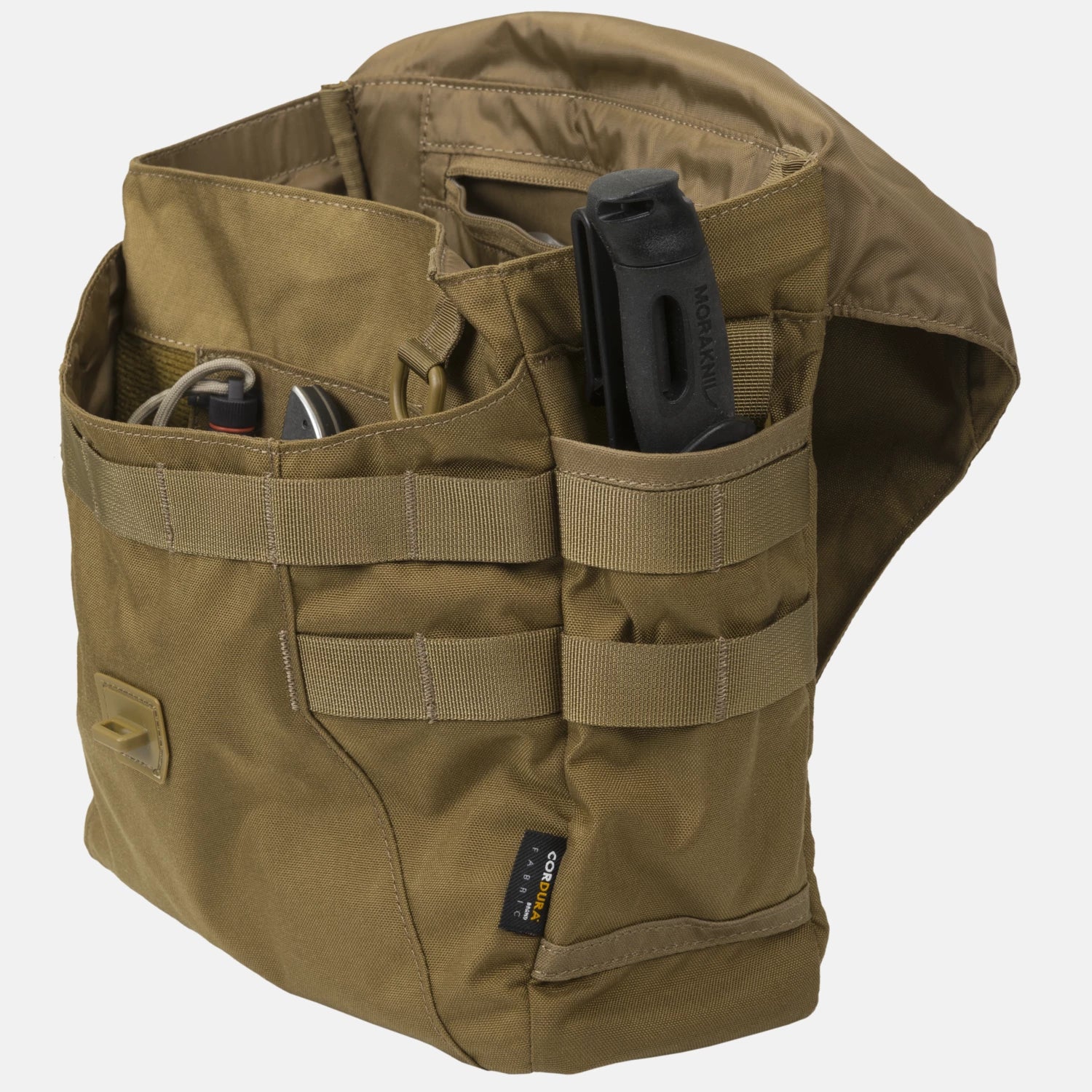 Helikon-Tex Bushcraft Haversack Bag taška cez rameno Cordura®, shadow grey/čierna – detail 8