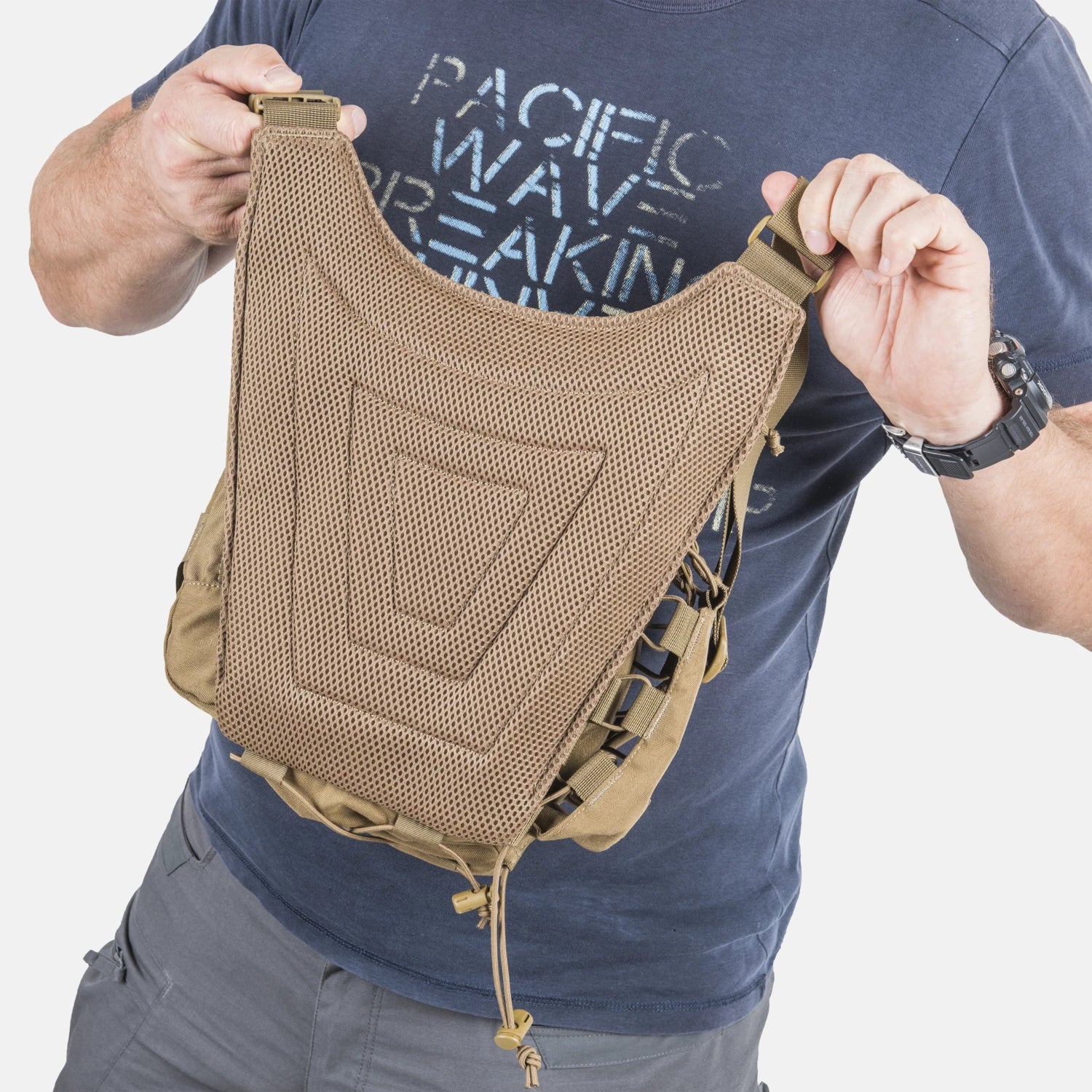 Helikon-Tex EDC SIDE BAG® kapsa cez rameno, čierna – detail 12