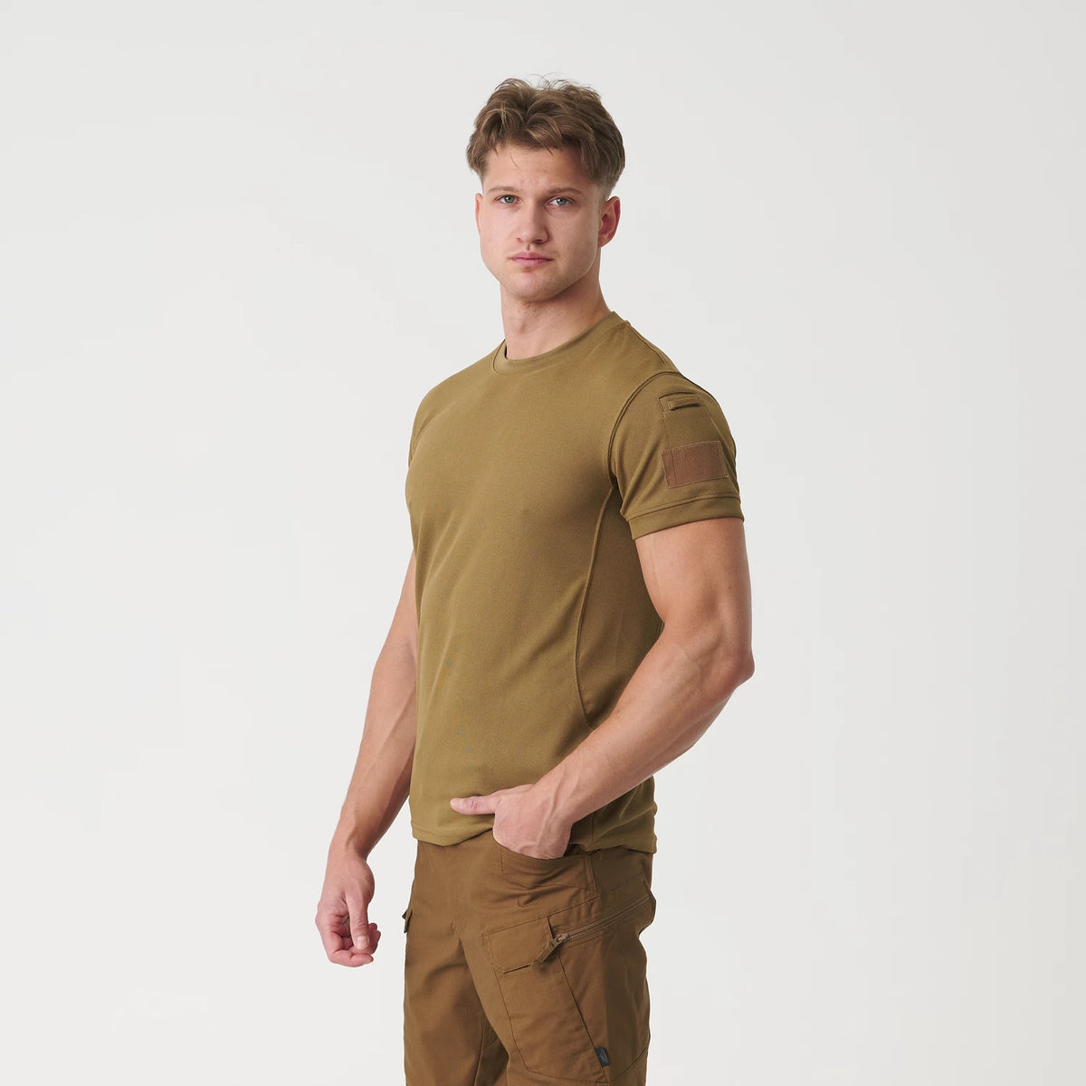 Helikon-Tex Tactical Top krátke tričko cool – detail 1