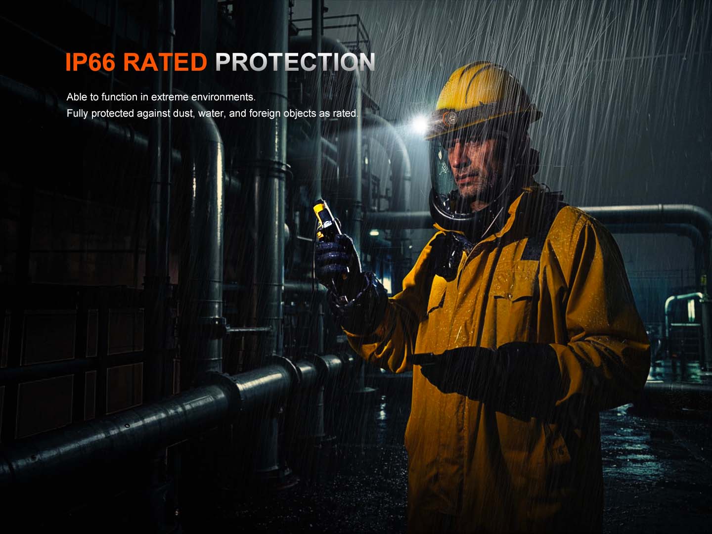 Fenix nabíjateľná ATEX čelovka WH35RE