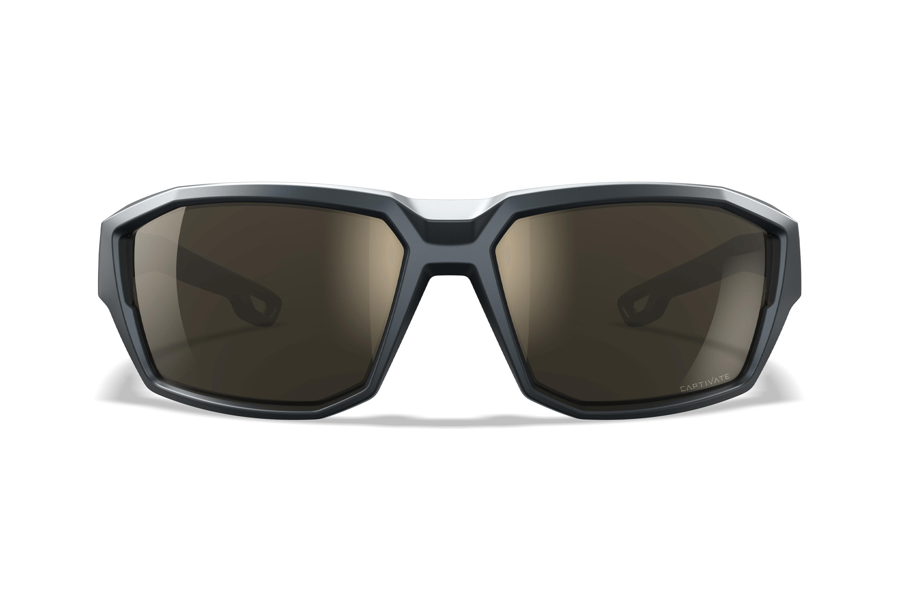 Wiley X Alpine balistické slnečné okuliare, Matte Graphite Grey / CAPTIVATE Tungsten Mirror