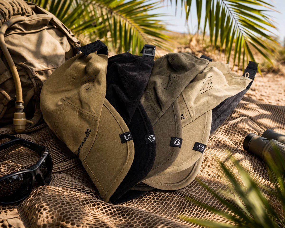 Pentagon skladacia Cap Zakros, khaki