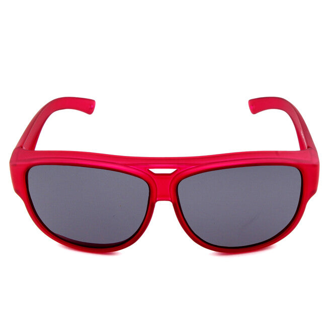 ActiveSol El Aviador Fitover-Kinder- Polarisations- Sonnenbrille, rot