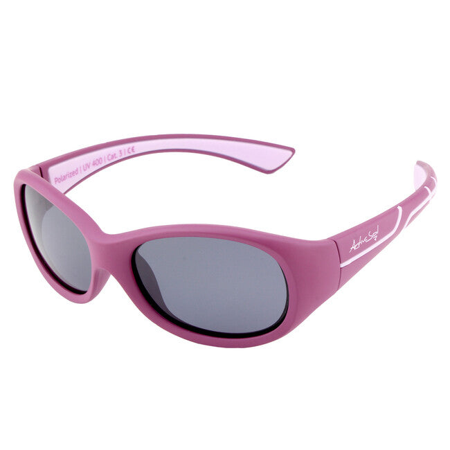 ActiveSol Kids @school sports Kinder- Polarisations- Sonnenbrille berry/pink