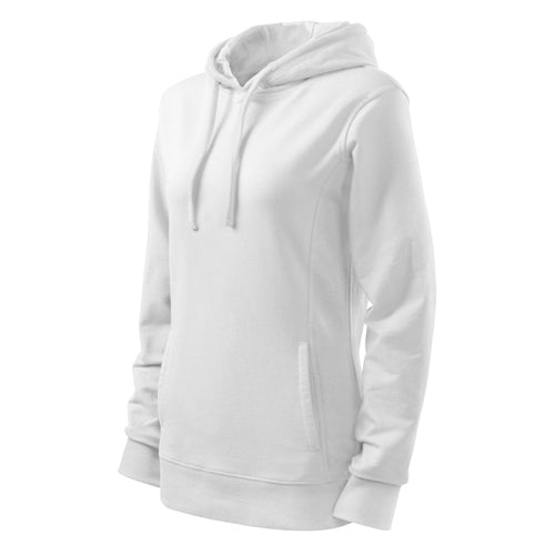 Malfini Damen- Sweatshirt Kangaroo 280g/m2, weiß