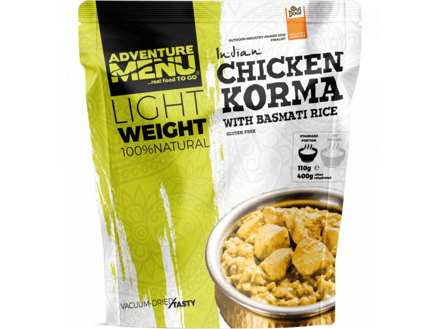 Adventure Menu Hähnchen Korma s basmati Reis 400g