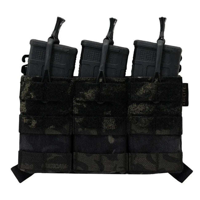 Agilite Vrecko na Magazin AG3 Placard Triple, multicam black