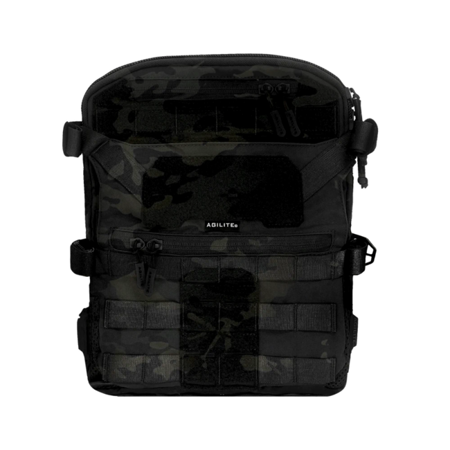 Agilite Rückenpanel Micro Map, multicam black