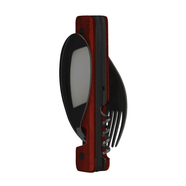 Akinod A02B00005 Multifunktions- sada 13h25, black mirror finish, coral wood