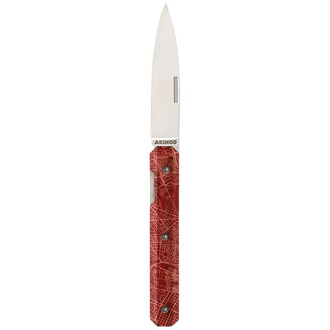 Akinod A03M00015 Taschen- Messer 18h07, downtown rouge