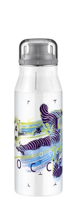 Alfi elementBottle Kids kindertrinkflasche aus Edelstahl ' 0, 6 l Fußball