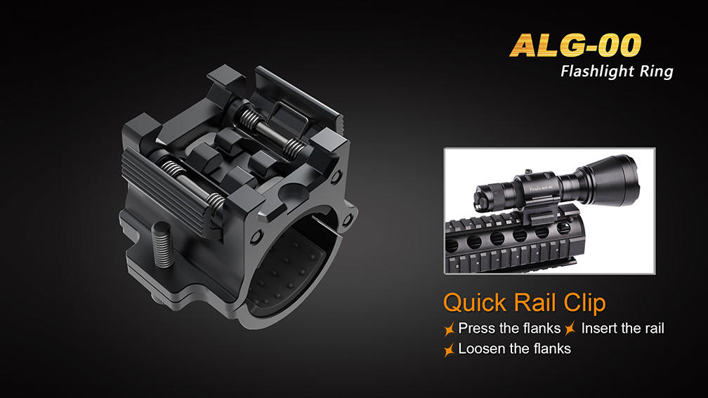 Fenix Alg-00 metall-taschenlampenhalter für gewehrschiene