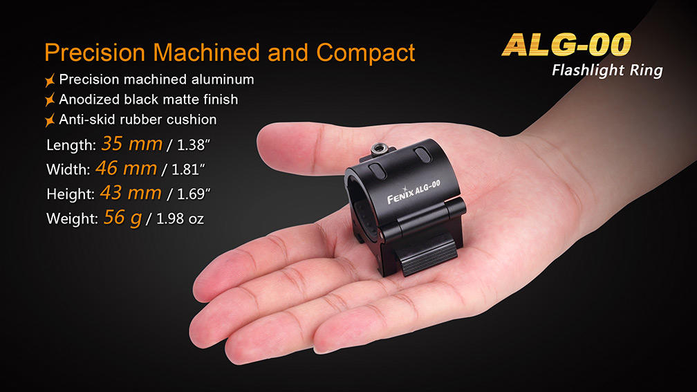 Fenix Alg-00 metall-taschenlampenhalter für gewehrschiene